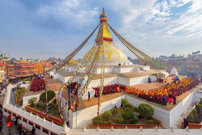 Kathmandu Valley Full Day Sightseeing Tour - Swayambhunath, the hilltop shrine with valley views