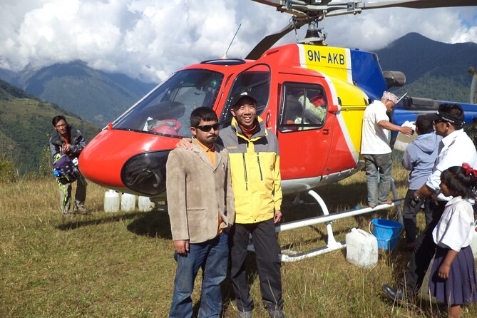 Landing Annapurna Base Camp by Helicopter Tour from Pokhara - Small group size and crew support