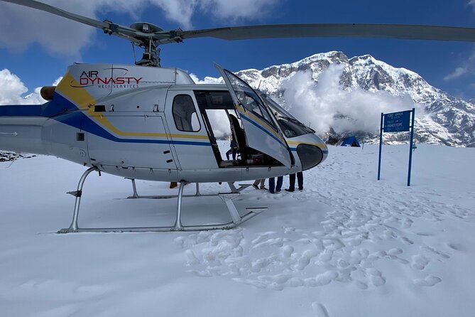 Landing Annapurna Base Camp by Helicopter Tour from Pokhara - Landing near Annapurna Base Camp