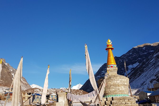 Langtang Valley Trek - Day 4: Farmland and bridges on the way to Kyanjin Gompa