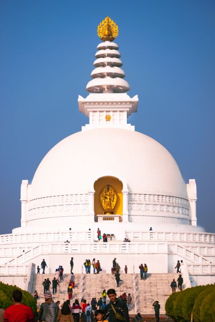 Lumbini: Buddhists Spiritual Exploration - The sacred marker stone and bathing pond