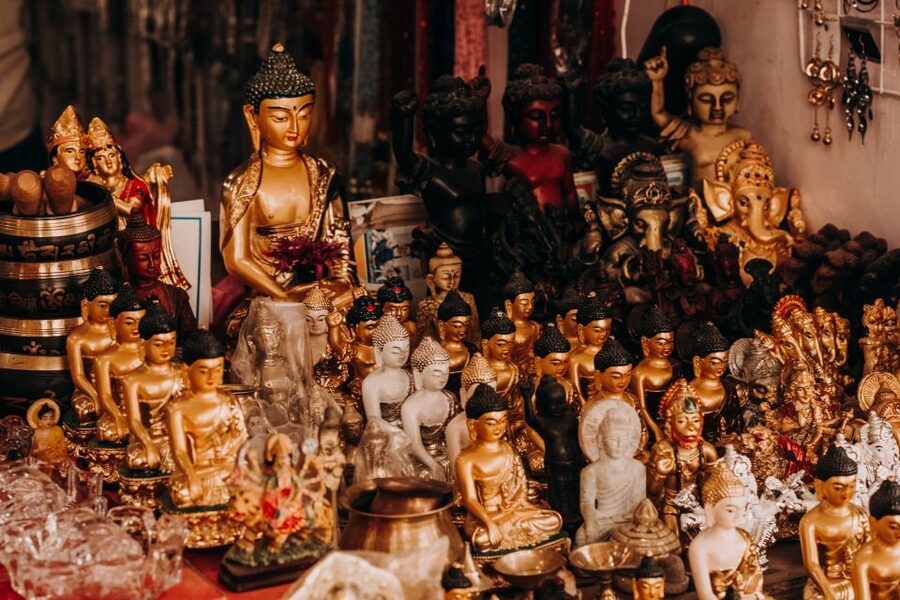 Lumbini: Buddhists Spiritual Exploration - The Lumbini Museum, and an important status warning