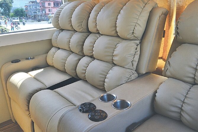 Luxury Sofa Bus from Kathmandu to Pokhara - What the sofa seats change after several hours