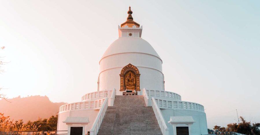 Magical Sunset Tour of Pokhara: Davis Fall, Cave & Pagoda - A compact evening around Pokhara