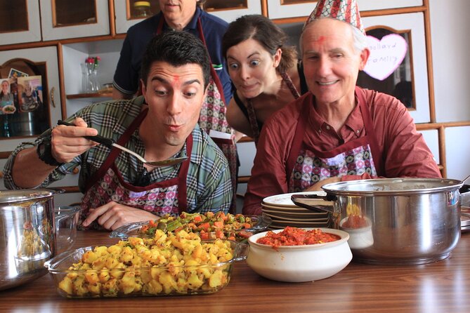Momo Making Class in Kathmandu with Pickup & Drop off from Hotel - Eating what you made with masala tea
