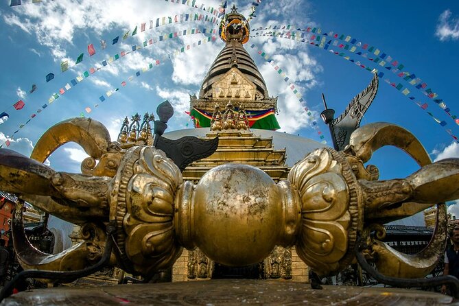 Monkey Temple - Swayambhunath Tour - Private/Small Group - Bhagwan Pau and the 365-step climb