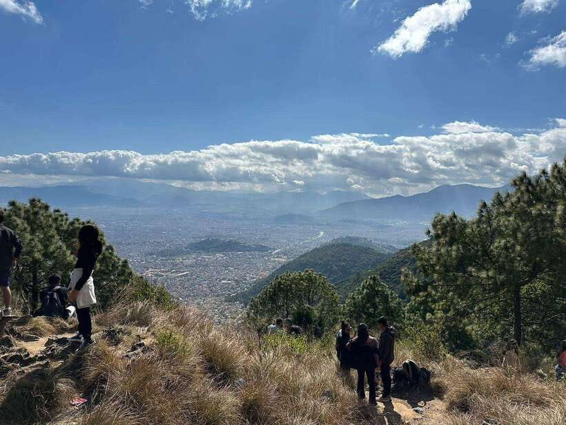 Nagarjun Jamacho Day Hike – Stunning Valley Himalayan Views - The descent through forest and village life