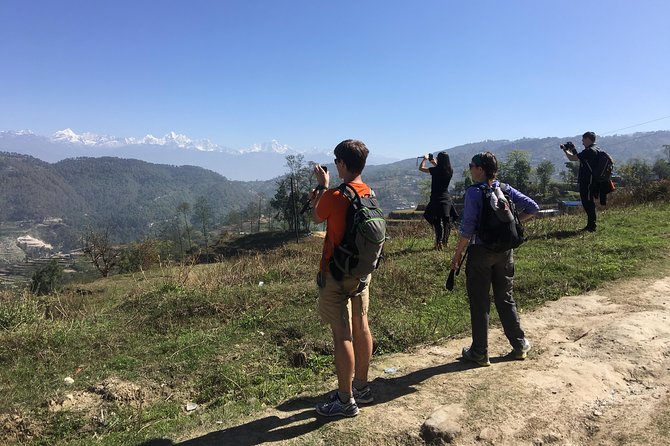 Nagarkot Sunrise View and Day Hiking from Kathmandu - The Nagarkot trail through forest and farms