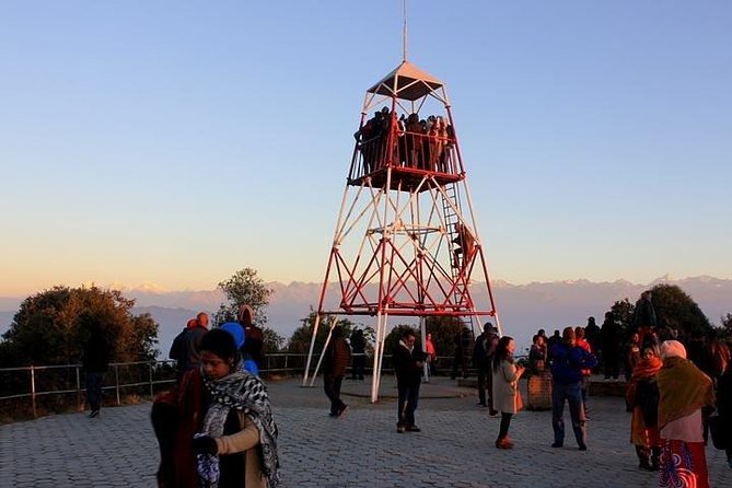 Nagarkot Sunrise View and Day Hiking From Kathmandu,Nepal - Nagarkot View Tower and the Himalayan sunrise