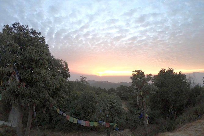 Nagarkot Sunrise View and Refreshing Morning Hike near Kathmandu - The downhill walk from Nagarkot
