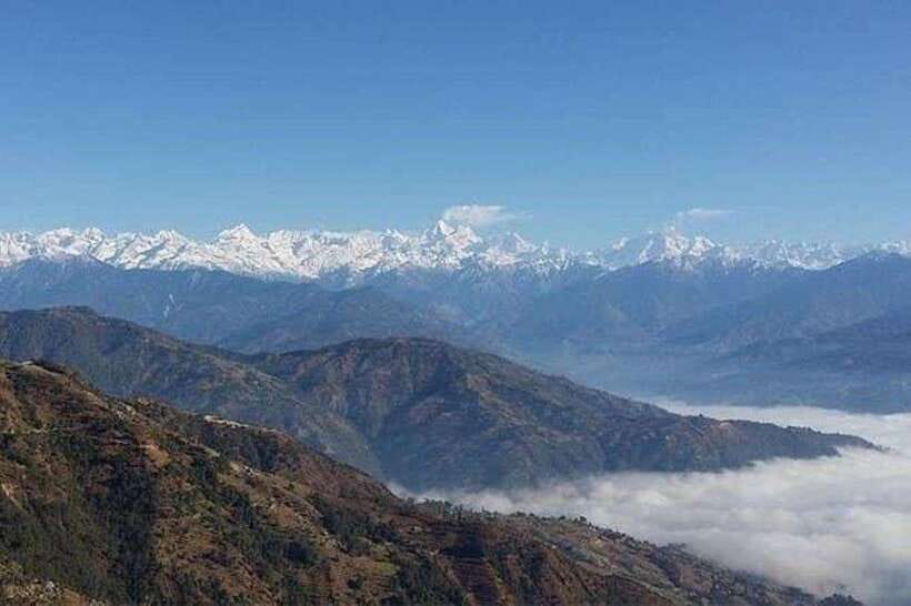 Nagarkot Sunrise With 7 UNESCO World Heritage Private Tour - Swayambhunath, the Monkey Temple on the hill