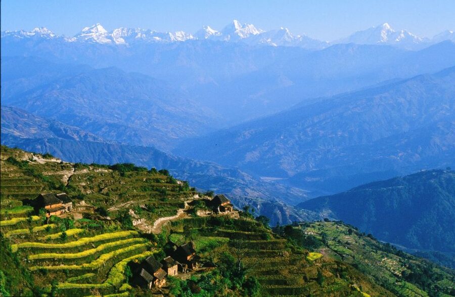 Nagarkot Sunrise With Changu Narayan and Bhaktapur Day Tour - Nagarkot before dawn and the Himalayan sunrise