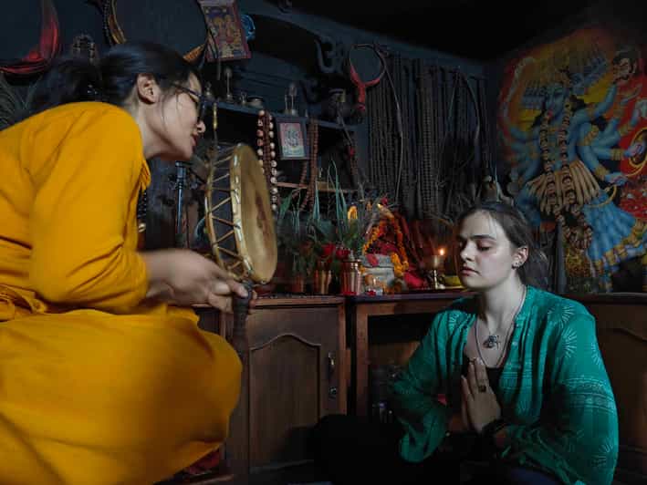 One to One Shaman consultation in Nepal - Entering a Nepalese Shaman temple