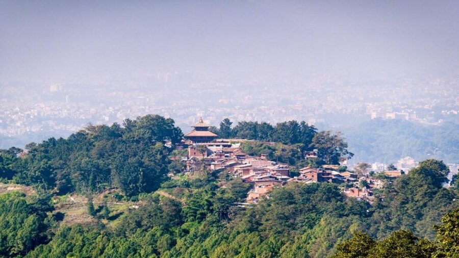 Panoramic Day Hike from Nagarkot to Changunarayan with Lunch - Nagarkot market and the start of the walk