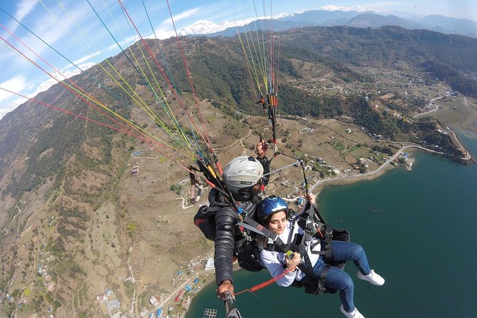 Paragliding at Pokhara - Flying over Pokhara instead of simply looking at it