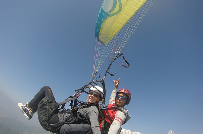 Paragliding at Pokhara - Fewa Lake, Hemja Valley, and the Himalayan view