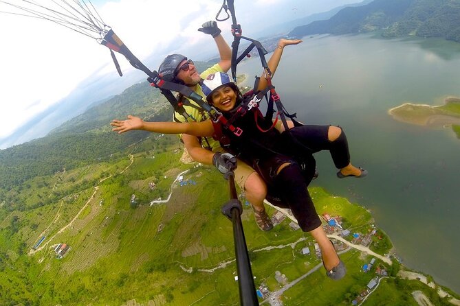 Paragliding Tandem Flight from Pokhara with Photos and Video - What the tandem flight feels like