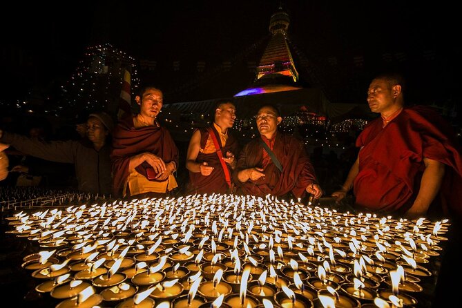PashupatiNath and BoudhaNath - Private/Small Group - Thangka painting, mandalas, and healing bowls