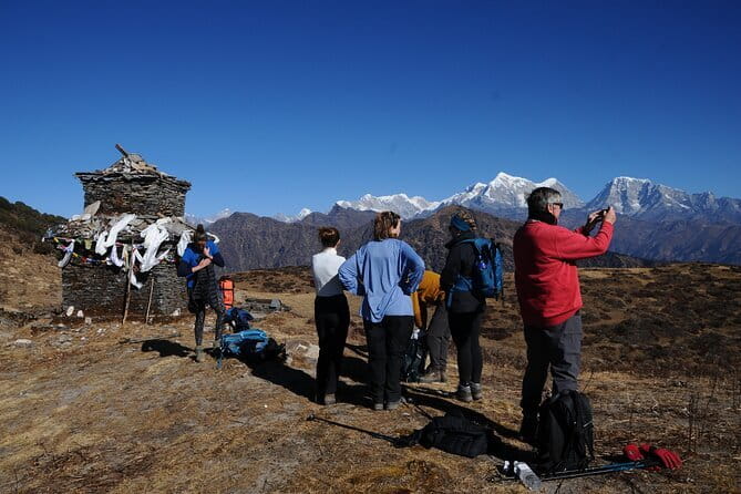 Pikey Peak Trek - Day 2: Dhap to Jhapre and the First Mountain Views