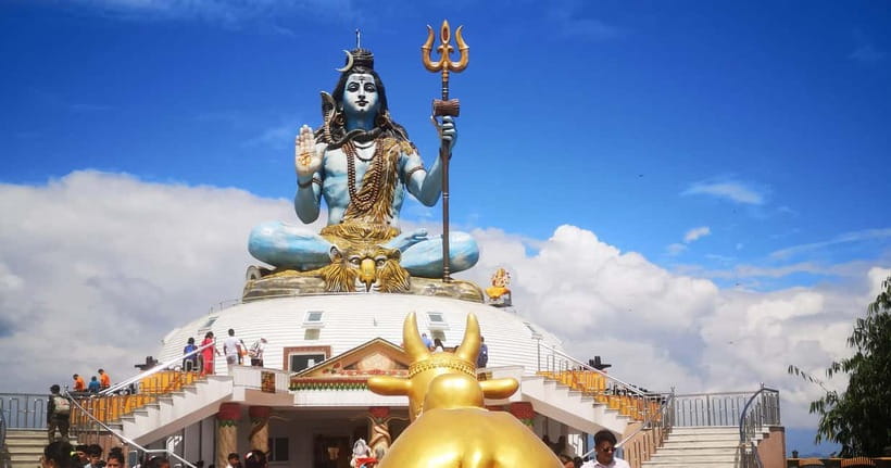 Pokhara: 1-Day World Peace Pagoda and Lord Shiva Statue Trek - Phewa Lake and the little island Barahi Temple