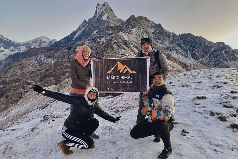 Pokhara: 4-Day Mardi Himal Trek - Day 3: The 4:00 am walk to the sunrise viewpoint