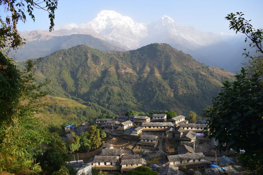 Pokhara: 7 Day Annapurna Base Camp Trek - Day 3: Sinuwa to Deurali through the Modi Khola gorge