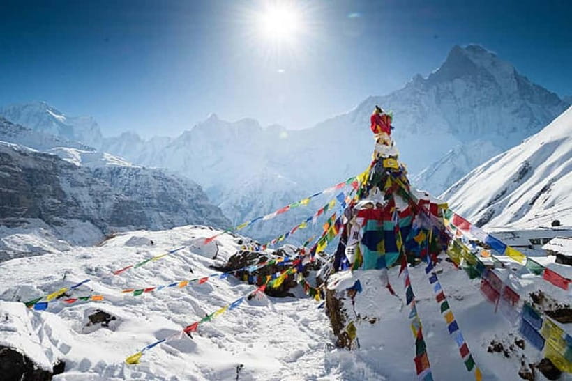 Pokhara: 7-Day Annapurna Base Camp Trek & Natural Hot Spring - Day 4: Into the Annapurna Sanctuary and up to base camp
