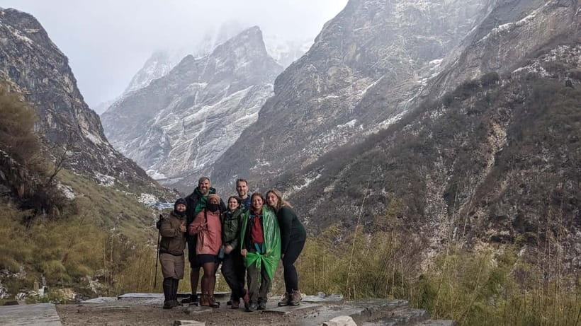 Pokhara: 9-Day Annapurna Base Camp Trek with Poon Hill - Day 8: Bamboo to Jhinu Danda and the hot spring