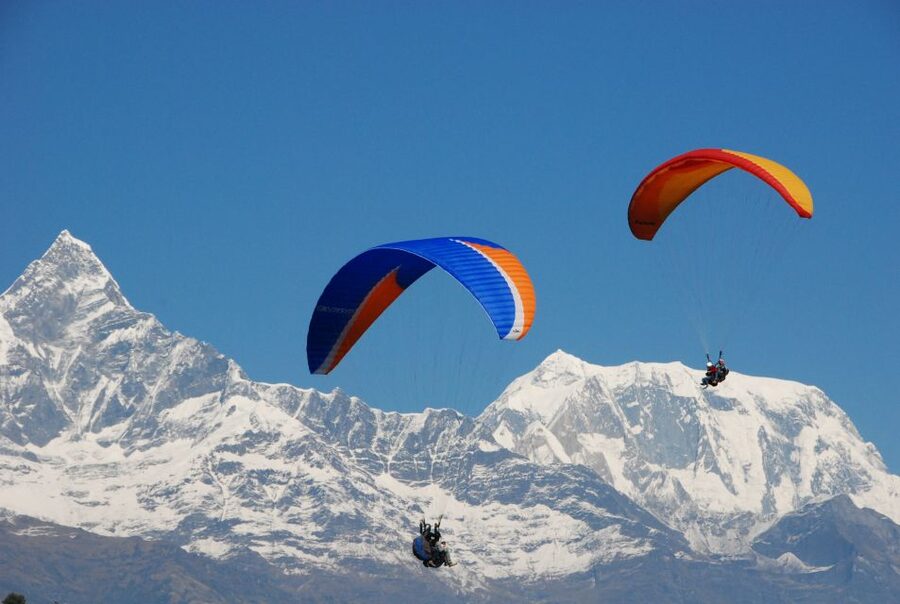 Pokhara: Adventure Paragliding Trip with Photos and Videos - Reaching Sarangkot and preparing to fly