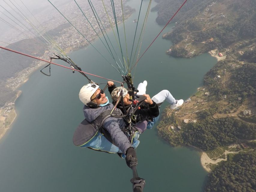 Pokhara: Adventure Paragliding Trip with Photos and Videos - Mountain views depend on the day
