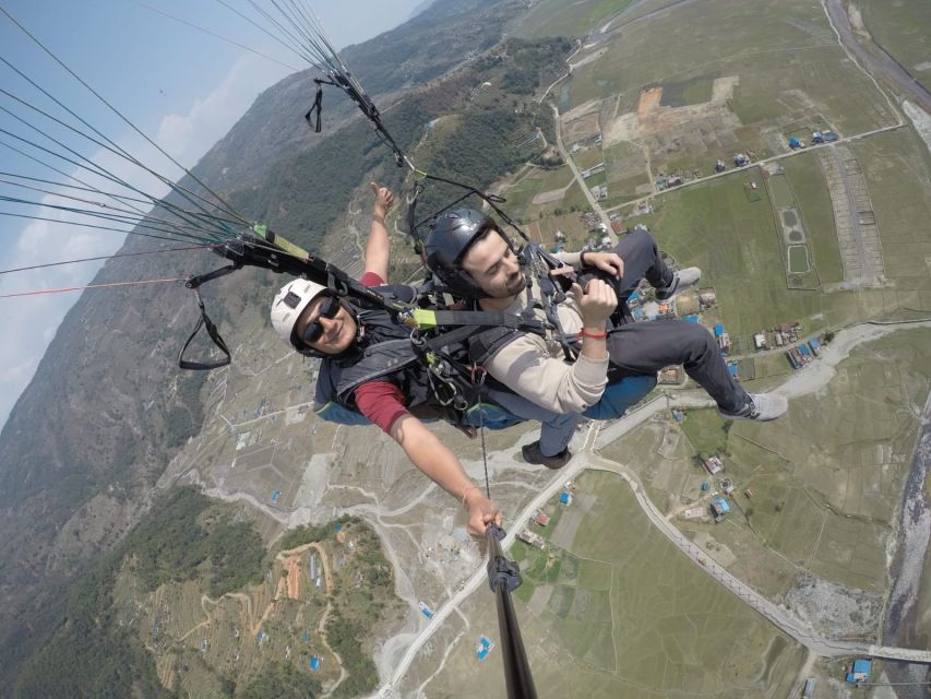 Pokhara: Adventure Paragliding Trip with Photos and Videos - Photos and video without handling your phone