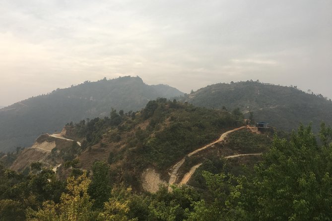 Pokhara: Day Hiking from Sarangkot to World Peace Stupa from Lakeside - Walking down through villages and farmland