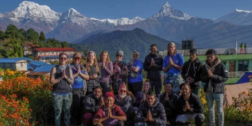 Pokhara: Day Hiking to Australian Base Camp with Lunch - Descending to Phedi and returning to Pokhara
