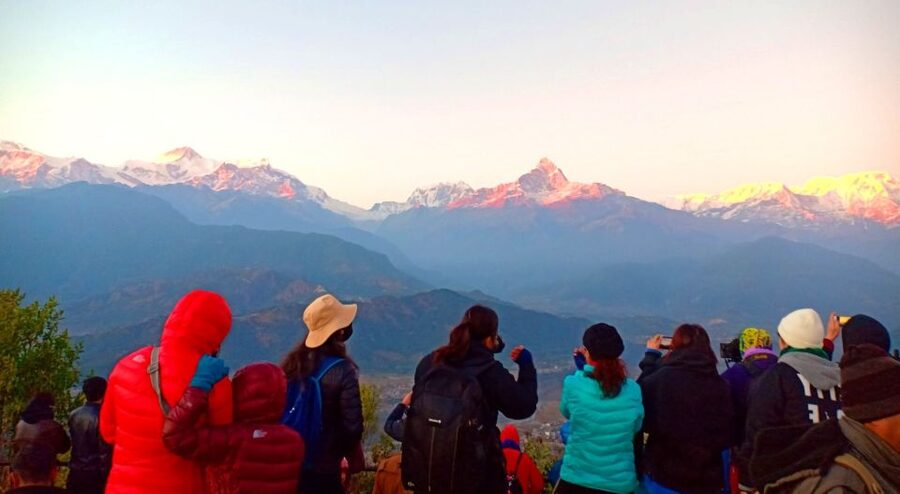 Pokhara: Full-Day Guided Sightseeing Tour - Davis Fall and the water below Pokhara