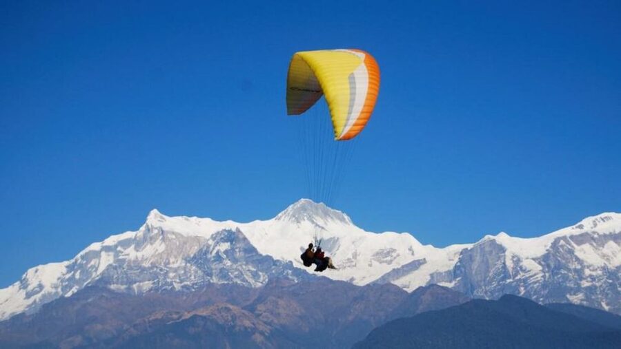 Pokhara: Golden Hour at Peace Pagoda - Himalayan Sunset Tour - The short walk from the parking area