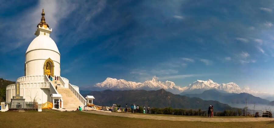 Pokhara: Pagoda, Waterfall & Cave – Private Short Trip - Gupteshwor Mahadev Cave beside the falls