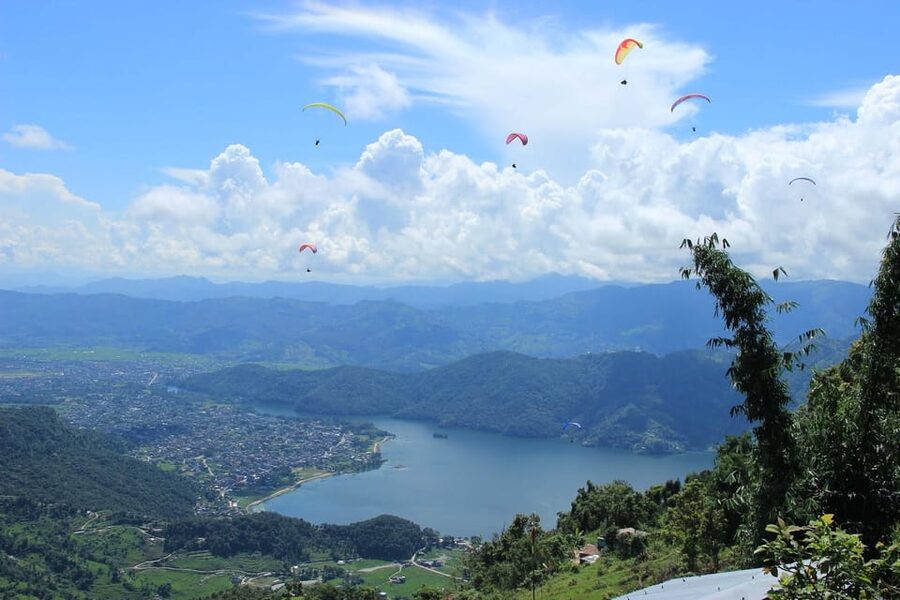 Pokhara: Paragliding Adventure with Photos and Video - Landing, transport, and the practical end of the outing