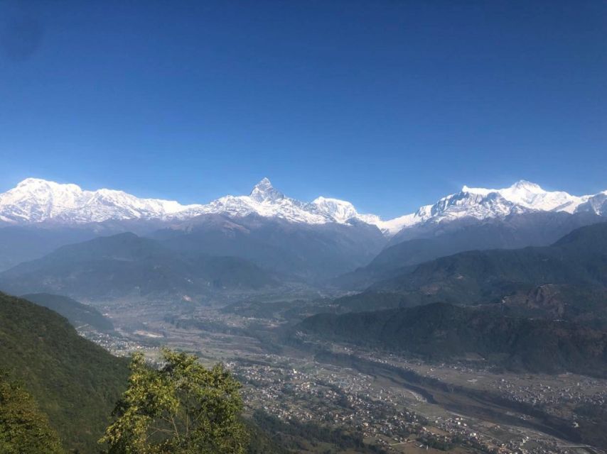Pokhara: Sunrise Tour to Sarangkot - Tea, coffee, and the village road back to Pokhara