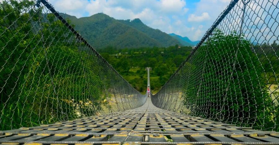 Pokhara: Suspension Bridge Private Tour- 30 Min Village Walk - Crossing bridges over canyons and rivers