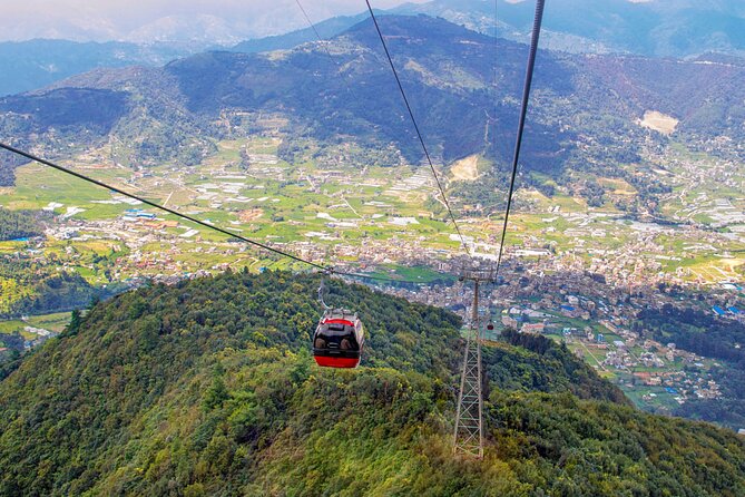 Private Chandragiri Cable Car and The Monkey Temple Tour - Riding the Chandragiri Cable Car to 2,551 meters