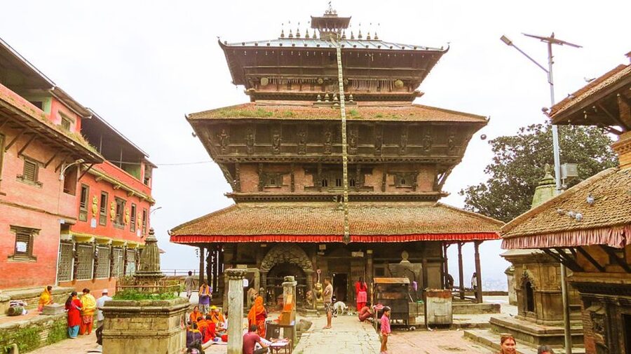 Private Half Day Kirtipur Trip With Newari Food Tasting - The Theravada Buddhist monastery