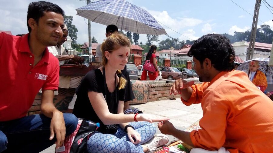 Spiritual Nepal: Expert insight into Multifaith Journey - Watching Aarati and the river light offering