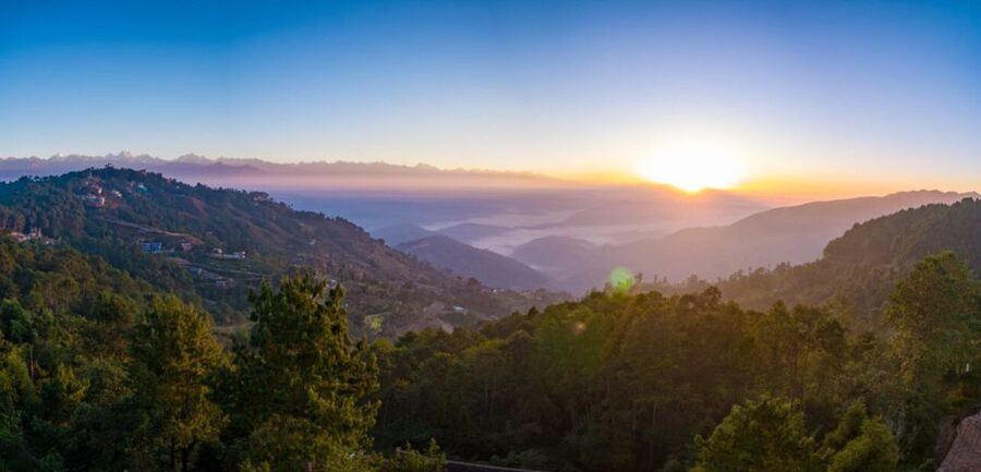 Sundarijal-Chisapani-Nagarkot Trek with Changunarayan - Sunrise and sunset at Nagarkot