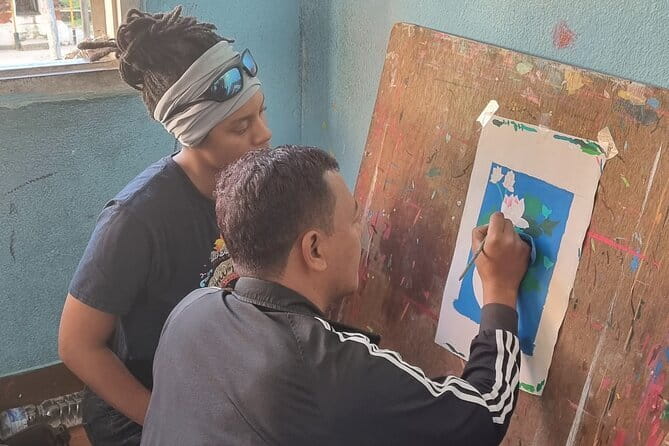 Thangka Painting Workshop - Learning from artists with decades of experience